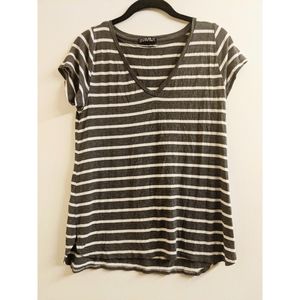 Cotton On Karly Short Sleeve V Neck Top Size Small